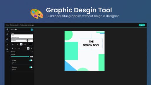Graphic Design Tool (paused)